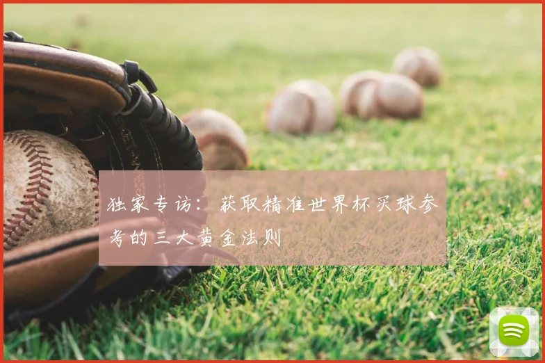 独家专访：获取精准世界杯买球参考的三大黄金法则