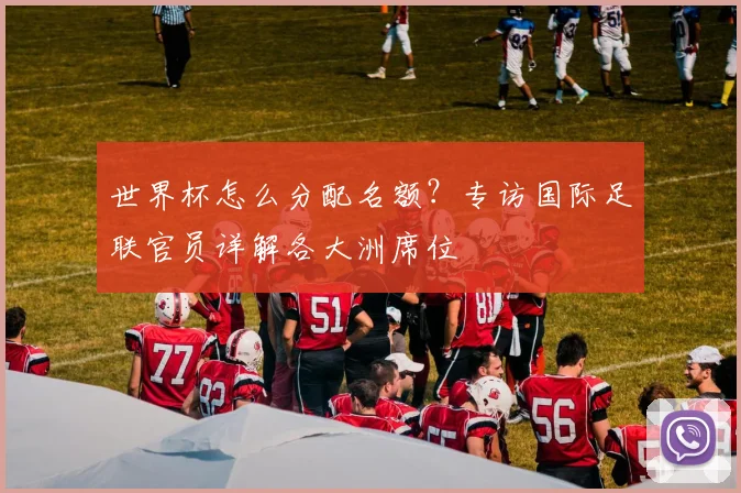 世界杯怎么分配名额？专访国际足联官员详解各大洲席位