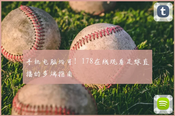 手机电脑均可！178在线观看足球直播的多端指南